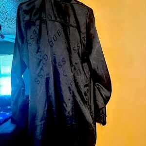 Guess Black Satin Dress